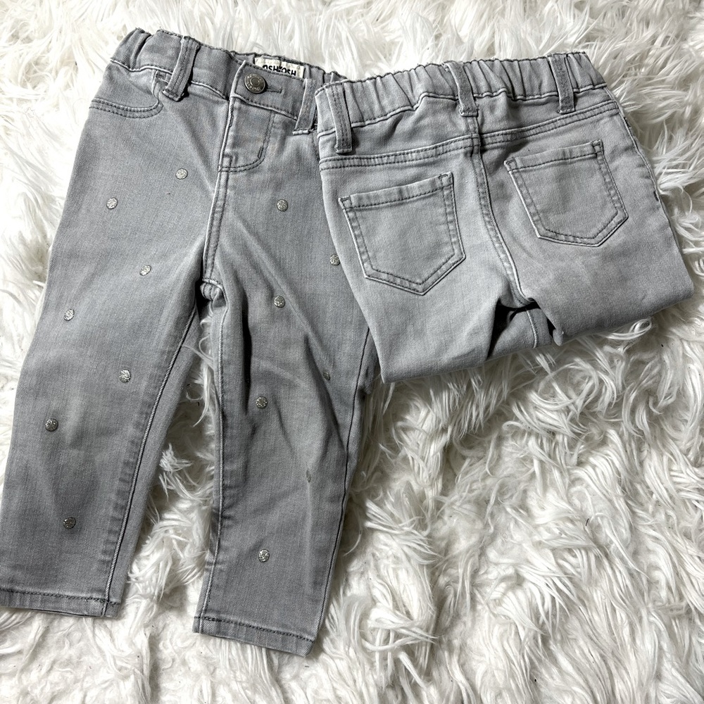 OshKosh B’gosh 12 mo Gray Jeans